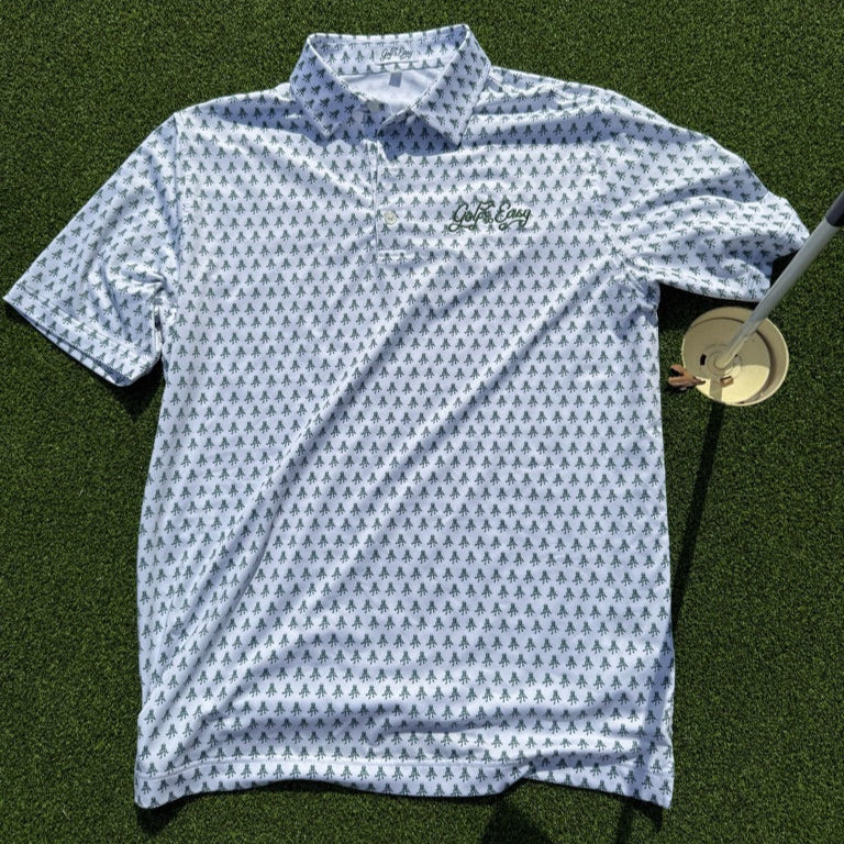 Golf is so Easy Angry Guy Polo