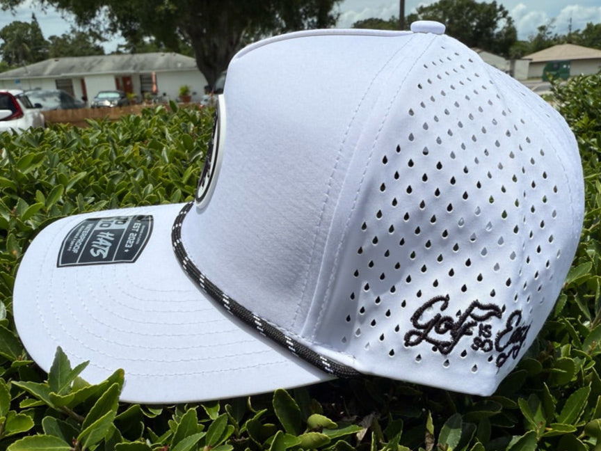 Angry Guy Performance Hat - White