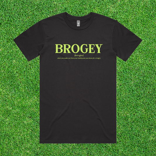 The "Brogey" defined Tee