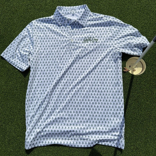 Golf is so Easy Angry Guy Polo