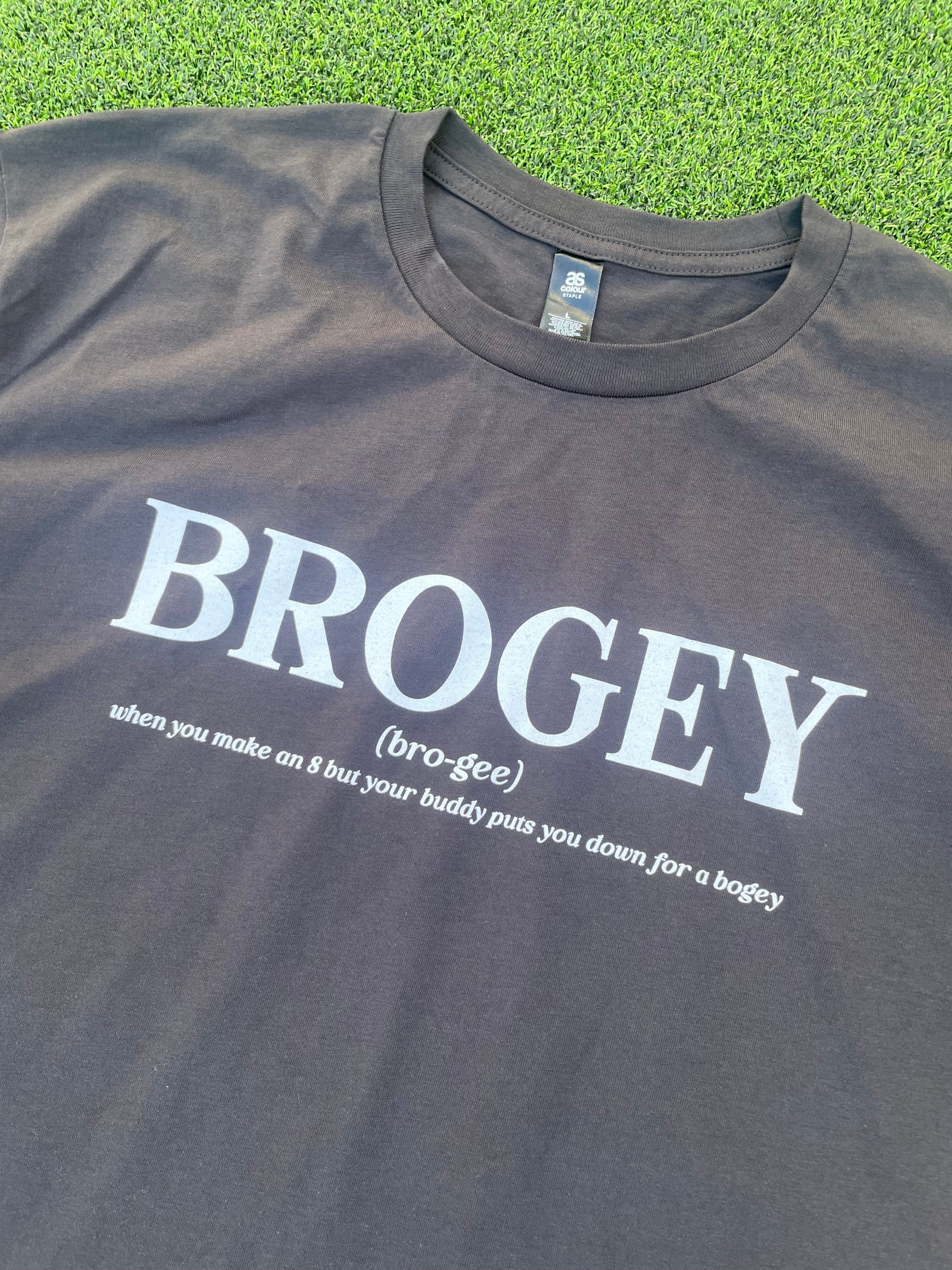 The "Brogey" defined Tee