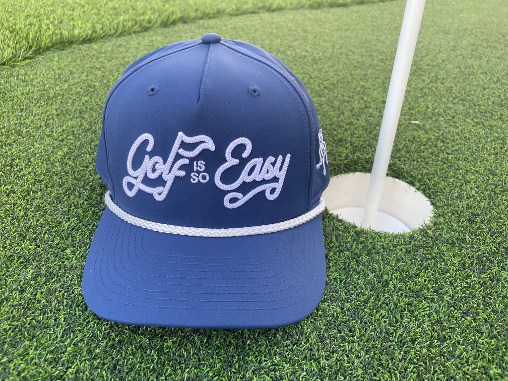 Golf is so Easy / Angry Guy - Blue Rope Hat