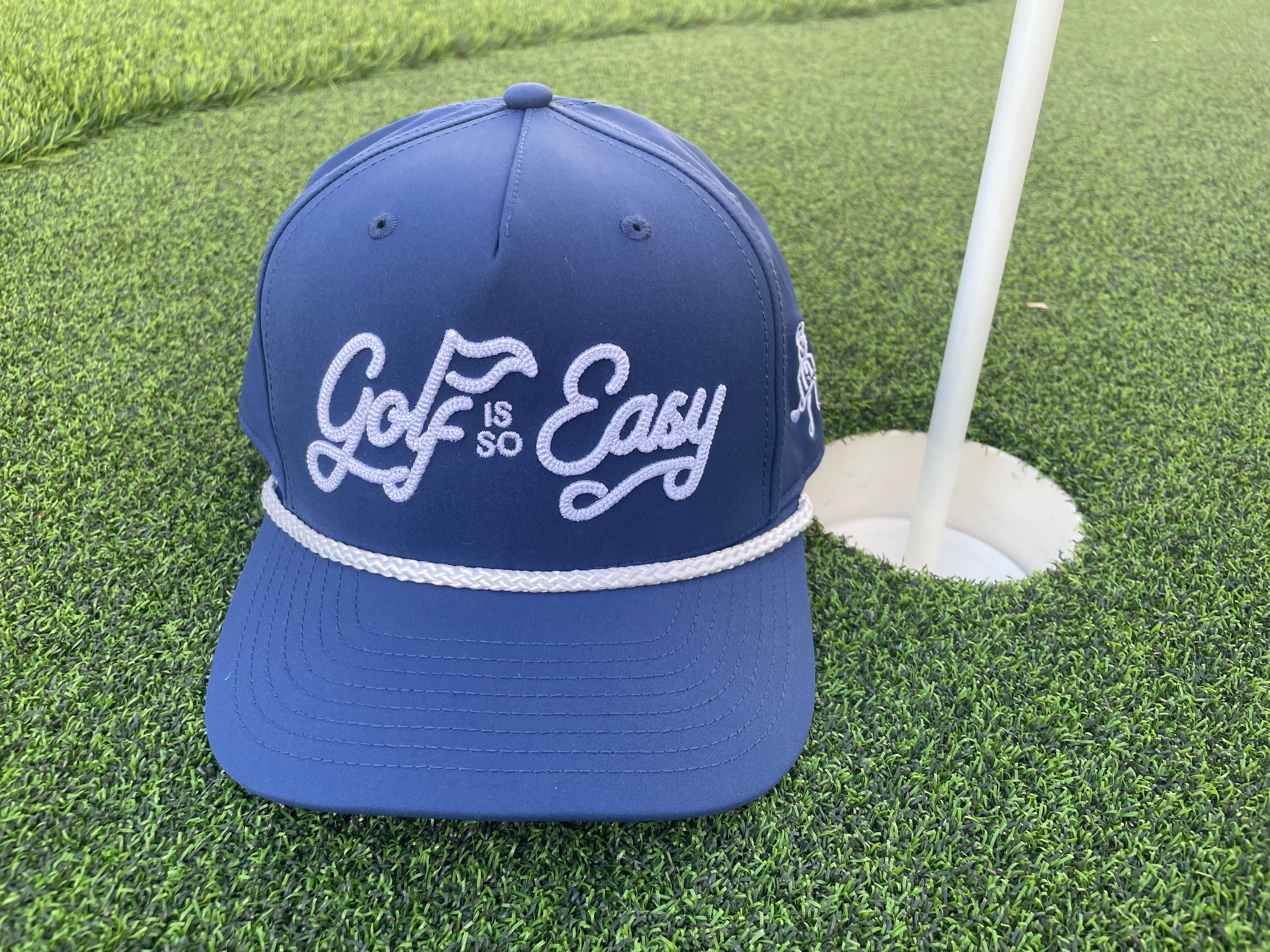 Golf is so Easy / Angry Guy - Blue Rope Hat