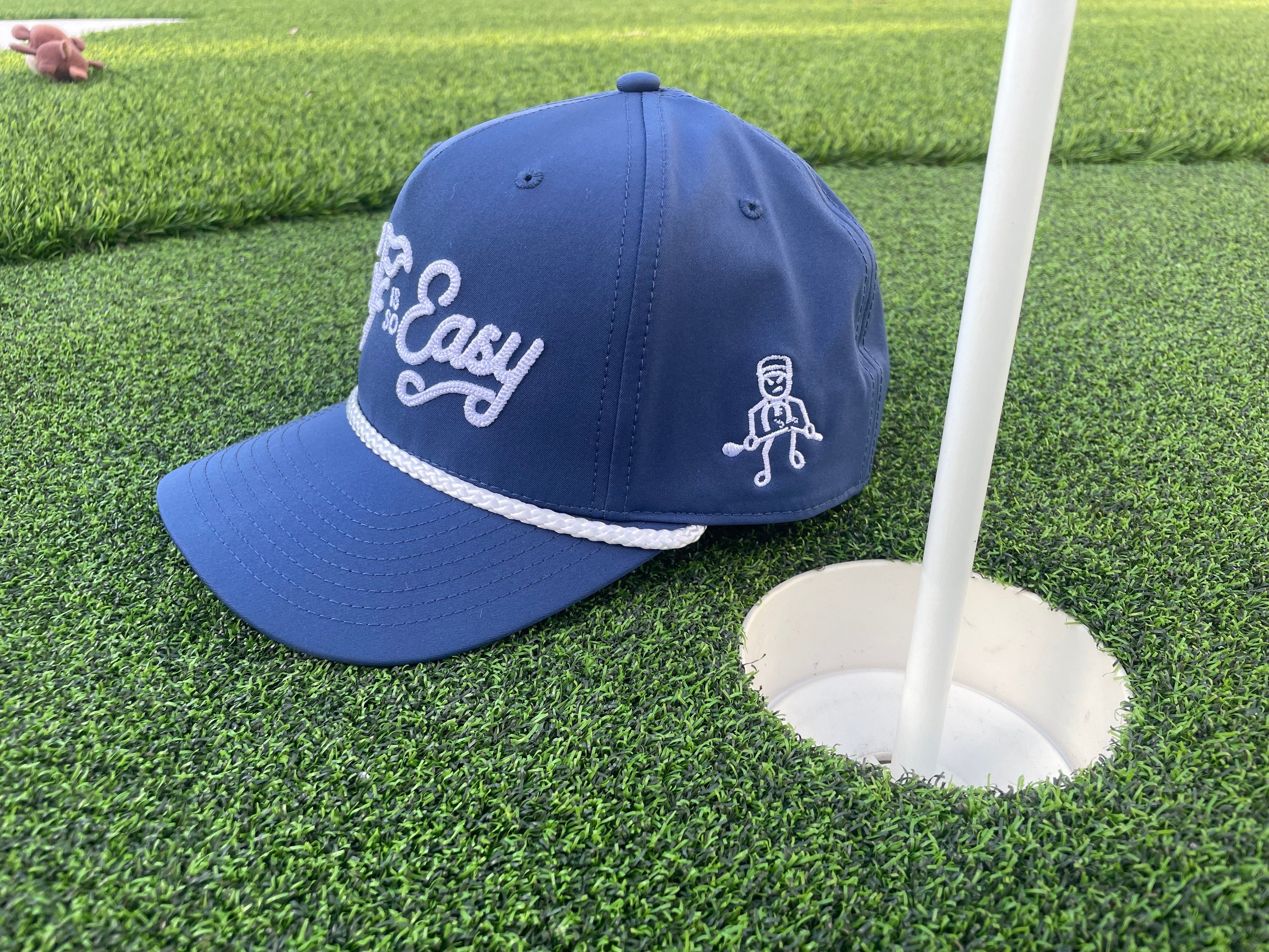 Golf is so Easy / Angry Guy - Blue Rope Hat